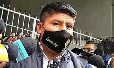 El senador del MAS Leonardo Loza. | Kawsachun Coca