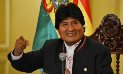 El presidente Evo Morales