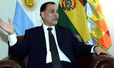 El embajador de Argentina en Bolivia, Normando Álvarez. | Foto archivo | ABI