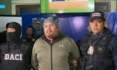 Alexander Huañocana, alias El Yogui/Foto. BTV