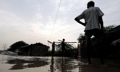 El estado indio de Kerala (sur) está siendo castigado por la lluvia y las inundaciones. 