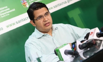 Vladimir Peña, secretario de Gobierno de la Gobernación de Santa Cruz. Foto: El País