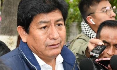 Edgar Montaño, ministro de Obras Públicas.