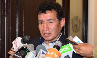 Foto / Archivo :El diputado del Movimiento Al Socialismo (MAS) Víctor Borda