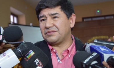Milton Barón, nuevo presidente de la Cámara Alta/Foto. ABI 