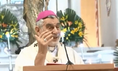 Monseñor Sergio Gualberti/Foto. Captura de pantalla