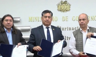 Representantes del Ministerio de Gobierno, Dirección General de Migración y Fiscalía General del Estado. | ANF
