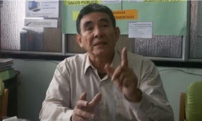 Secretario ejecutivo de la Federación de Sindicatos Médicos y Ramas Afines de la Caja Nacional de Salud (Fesimra)