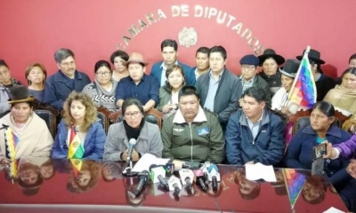 Legisladores del MAS. | Archivo | Foto: @SenadoBolivia