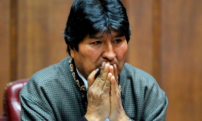 El expresidente Evo Morales
