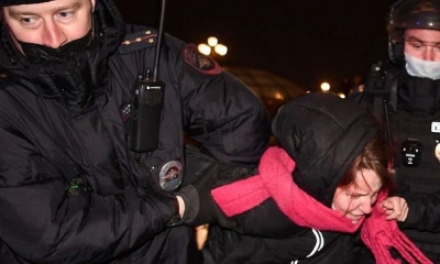Protestas en Rusia