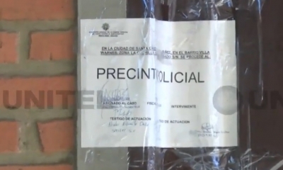 Gonzalo Medina denunció que hubo un volteo de droga por parte de policías/Foto. Captura de pantalla 