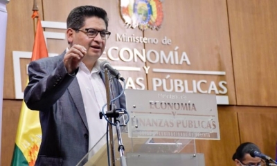 El ministro de Economía, Marcelo Montenegro. Foto: Ministerio de Economía y Finanzas Públicas.