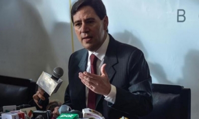 El presidente del Tribunal Supremo Electoral (TSE), Salvador Romero