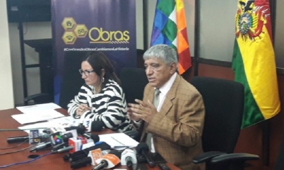 El ministro de Obras Públicas, Servicios y Vivienda, Iván Arias. | APG