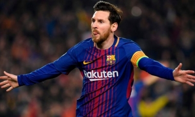 Lionel Messi la estrella del Barcelona. Foto: Internet