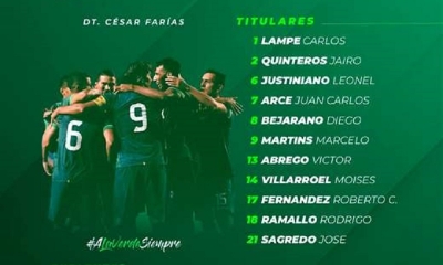 La alienación de Bolivia para enfrentar a Uruguay  este martes.