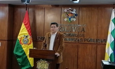 El ministro de Economía, Marcelo Montenegro