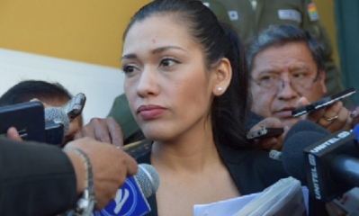 Adriana Salvatierra, presidenta del Senado/Foto. RRSS