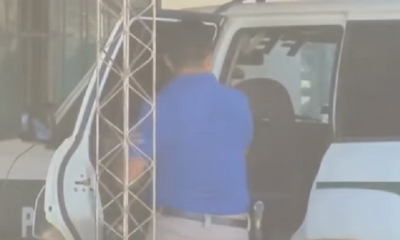 La mujer fue trasladada al penal/Foto. Captura de pantalla