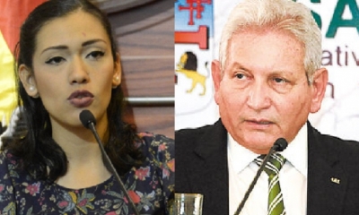 Adriana Salvatierra y Rubén Costas/Foto. Kandire 