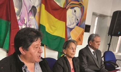 Integrantes del Conade, en una conferencia de prensa anterior a la pandemia. / Foto: Archivo