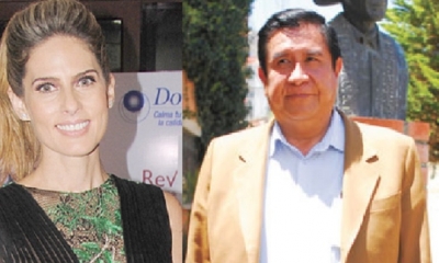 Jimena Antelo y César Salinas/Foto. Kandire