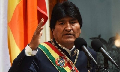 Presidente Evo Morales.