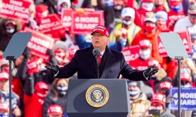 El presidente de EEUU y candidato Donald Trump. | EFE