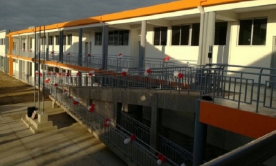 Nueva infraestructura de la unidad educativa 