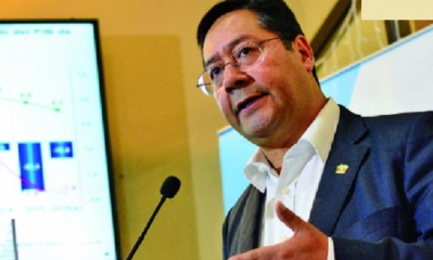 Luis Arce, ministro de Economía/Foto. RRSS