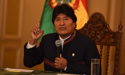 Presidente Evo Morales. 
