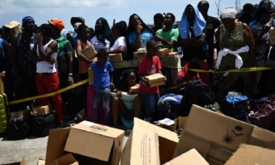 El paso del huracán dejo devastación/Foto. RRSS