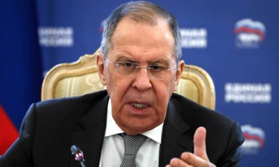 El ministro de Exteriores de Rusia, Serguéi Lavrov. | EFE
