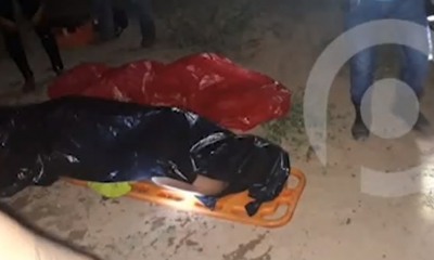 Así rescataron los cuerpos/Foto. Captura de pantalla 