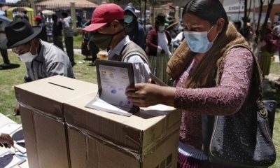 voto en la cuidad de La Paz