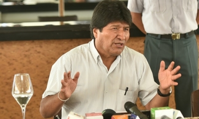 El presidente Evo Morales
