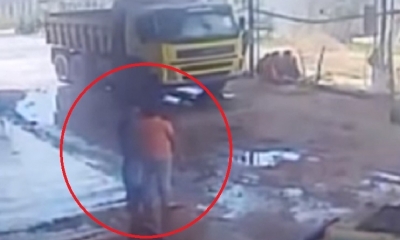 Grabaron el momento de la extorsión/Foto. Captura de pantalla