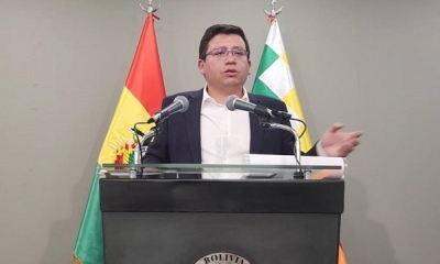 Cusicanqui lanzó la convocatoria en conferencia de prensa