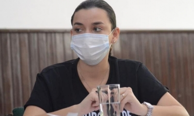 El diputada de Creemos Khalime Moreno