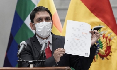 El viceministro de Transparencia, Guido Melgar. 