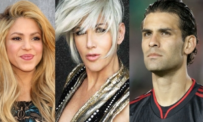Shakira, Ana Torroja y Rafael Márquez/Foto. Kandire