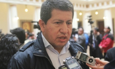 Ministro de Hidrocarburos, Luis Alberto Sánchez/Foto. ABI