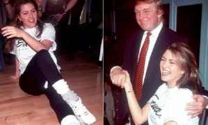 Donald trump y Alicia Machado. Foto: Internet