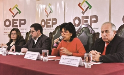 El Tribunal Supremo Electoral (TSE) recordó que mañana, martes, a las 23:59 fenece el plazo para la solicitud del registro de alianzas políticas.