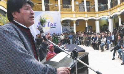 Evo Morales/Foto. ABI