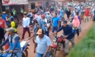 Marcha de vecinos en Riberalta. | Archivo | RRSS