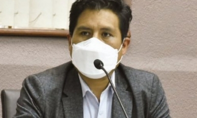 Jeyson Auza, ministro de Salud/Foto. RRSS