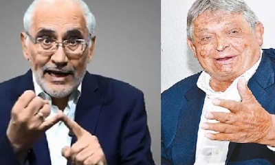 Los expresidentes Carlos Mesa y Jaime Paz Zamora