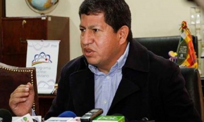 Luis Alberto Sánchez, ministro de Hidrocarburos /Foto.MH